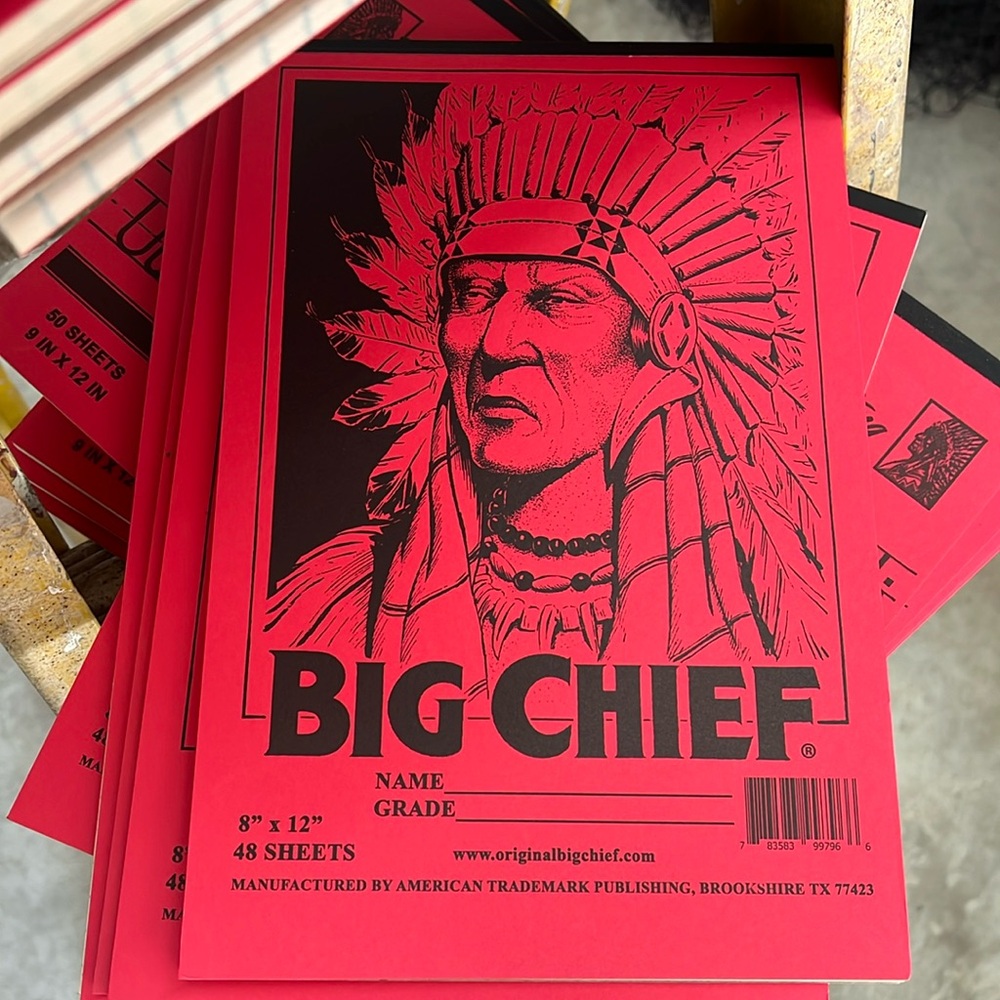 Big Chief Notebook